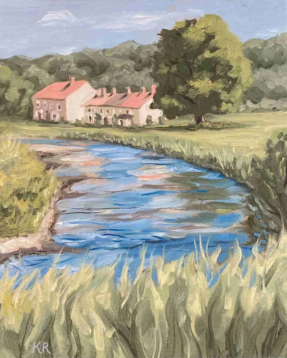 Cottages Along the River