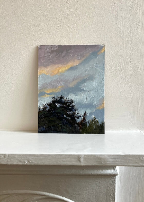 Sunset Cloud Study in London