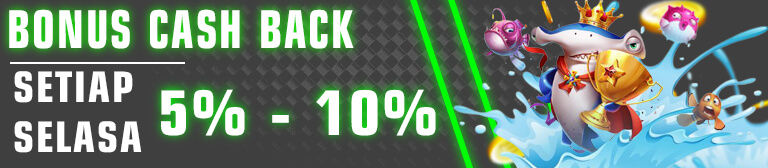 BONUS CASHBACK 10% Banner