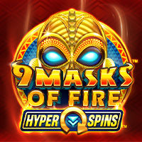 9 Masks Of Fire Hyper Spins Slot Game Icon