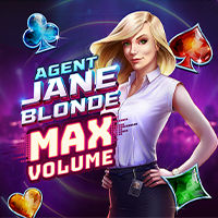 Agent Jane Blonde Max Volume Slot Game Icon