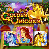 Golden Unicorn Slot Game Icon