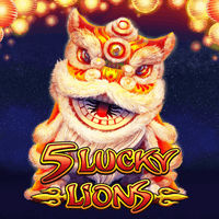 5 Lucky Lions Slot Game Icon