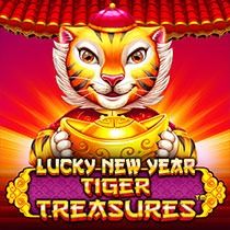 Lucky New Year Tiger Treasures Slot Game Icon
