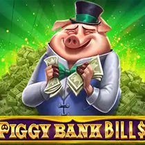 Piggy Bank Bill Slot Game Icon