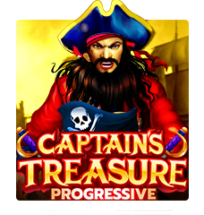 Captains Treasure Progressive Slot Game Icon