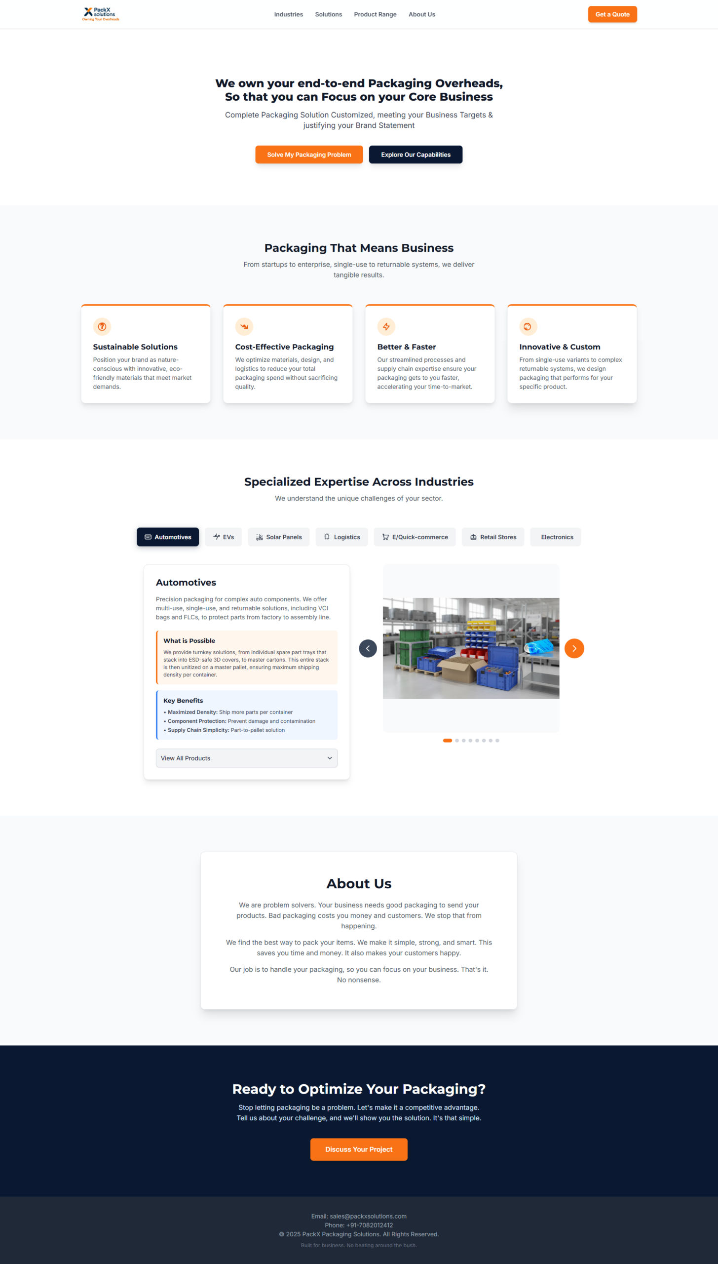 Packxsolutions