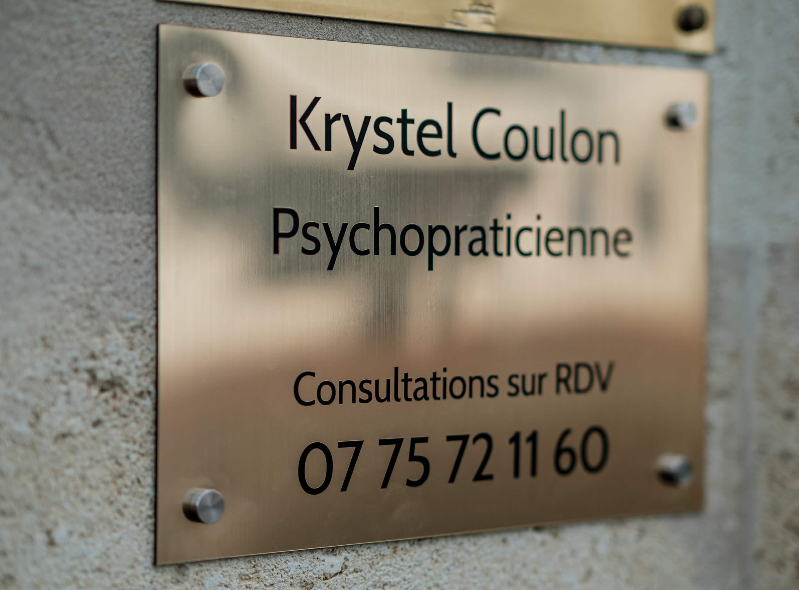Contact & RDV - Krystel Coulon