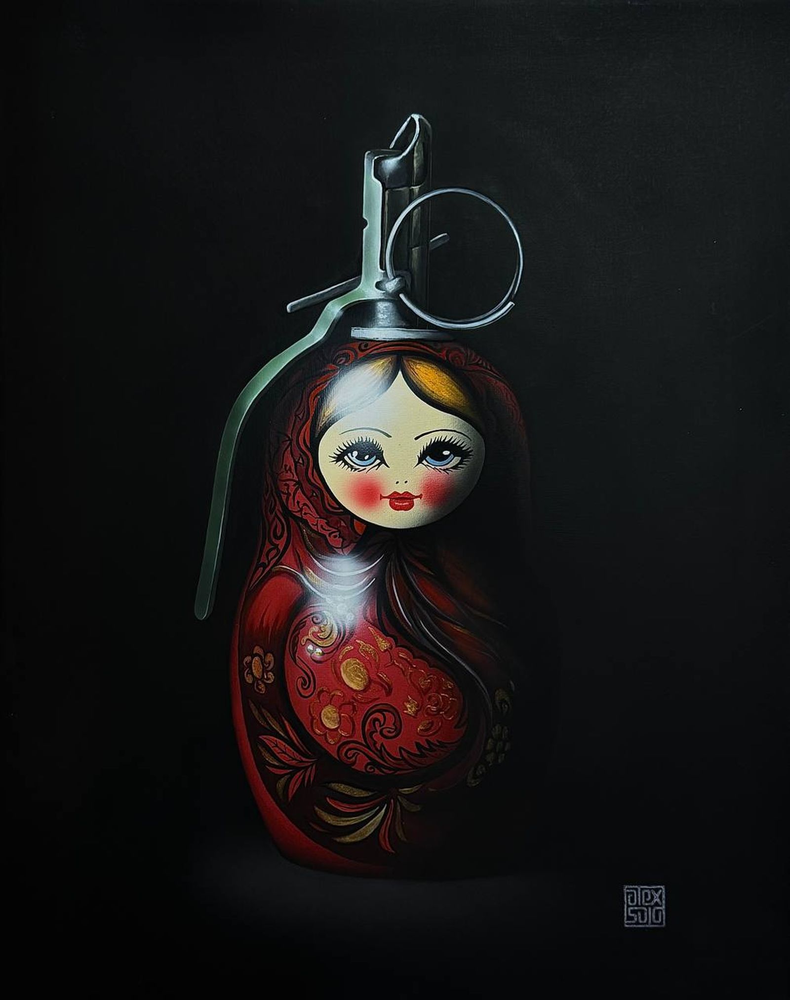 Matryoshka — Canvas, Acrylic