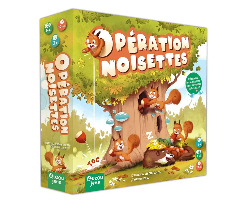 Jeu d'ambiance Opération Noisettes