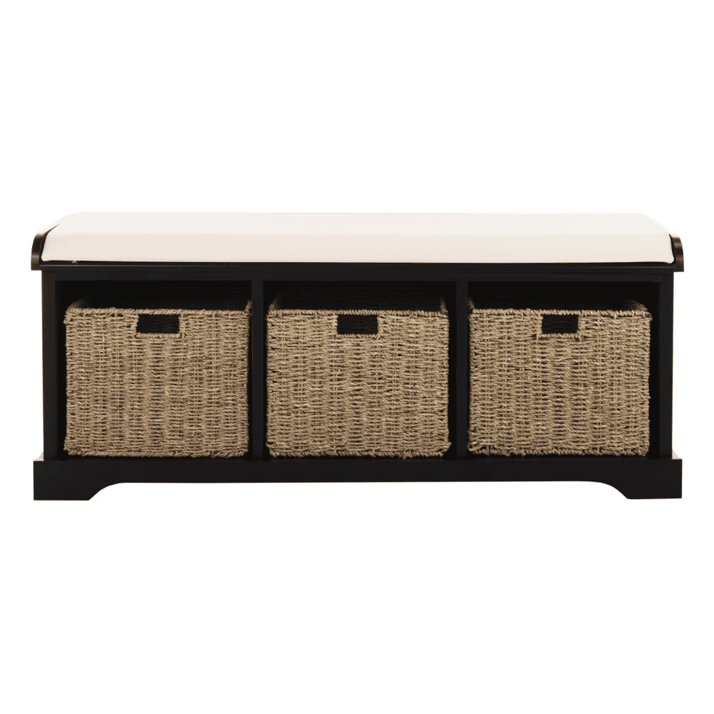 Banc en bois de pin noir, Lonan