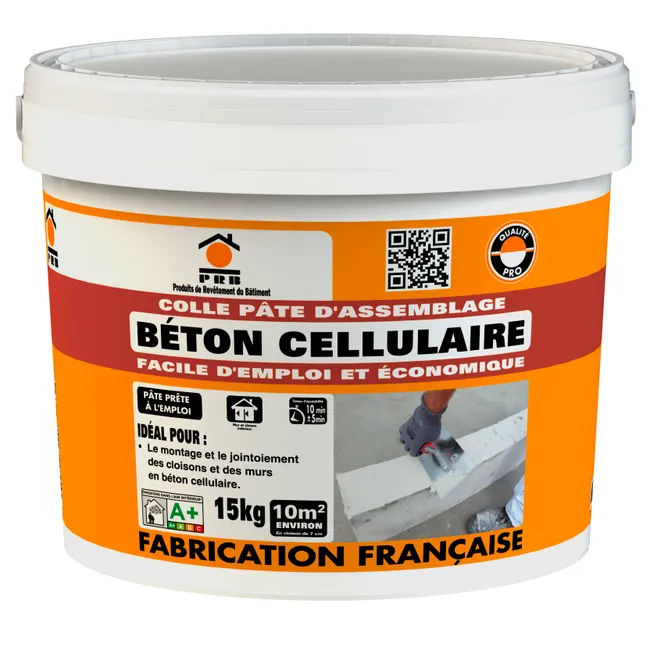 Colle pour béton cellulaire PRB 15kg
