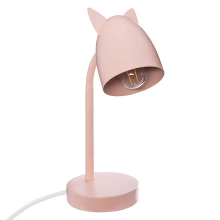 Lampe enfant oreilles rose
