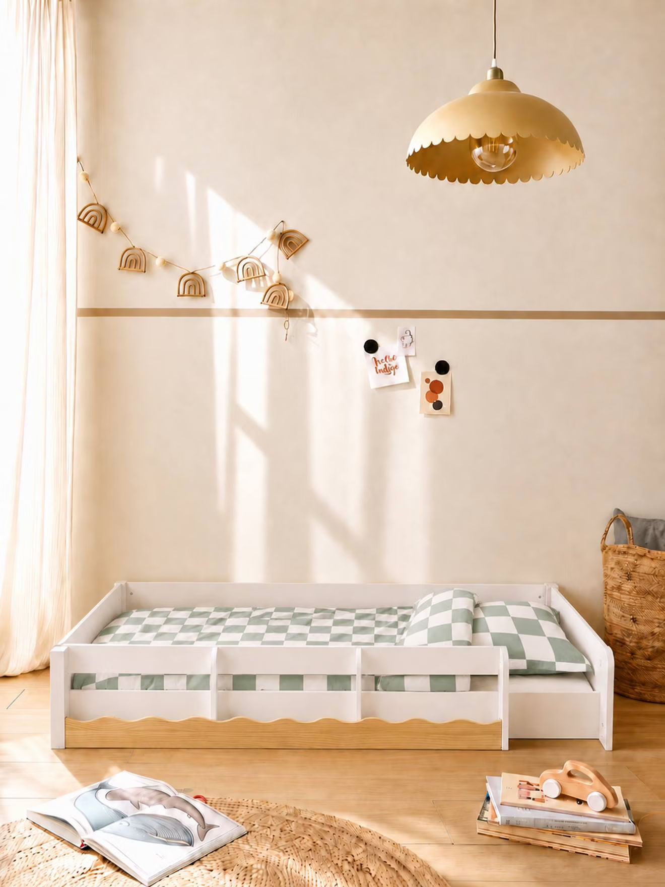 Lit enfant évolutif avec rangements