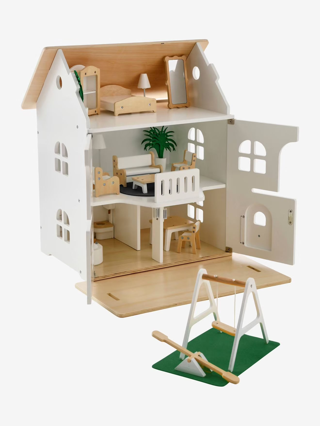 Maison romantique des amis des petits + mobilier - Vertbaudet