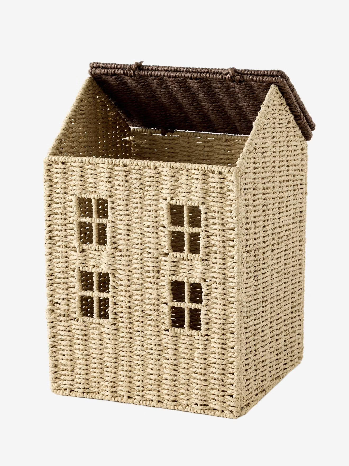 Panier en forme de maison