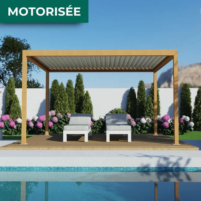 Pergolas à toile rétractable, sélection