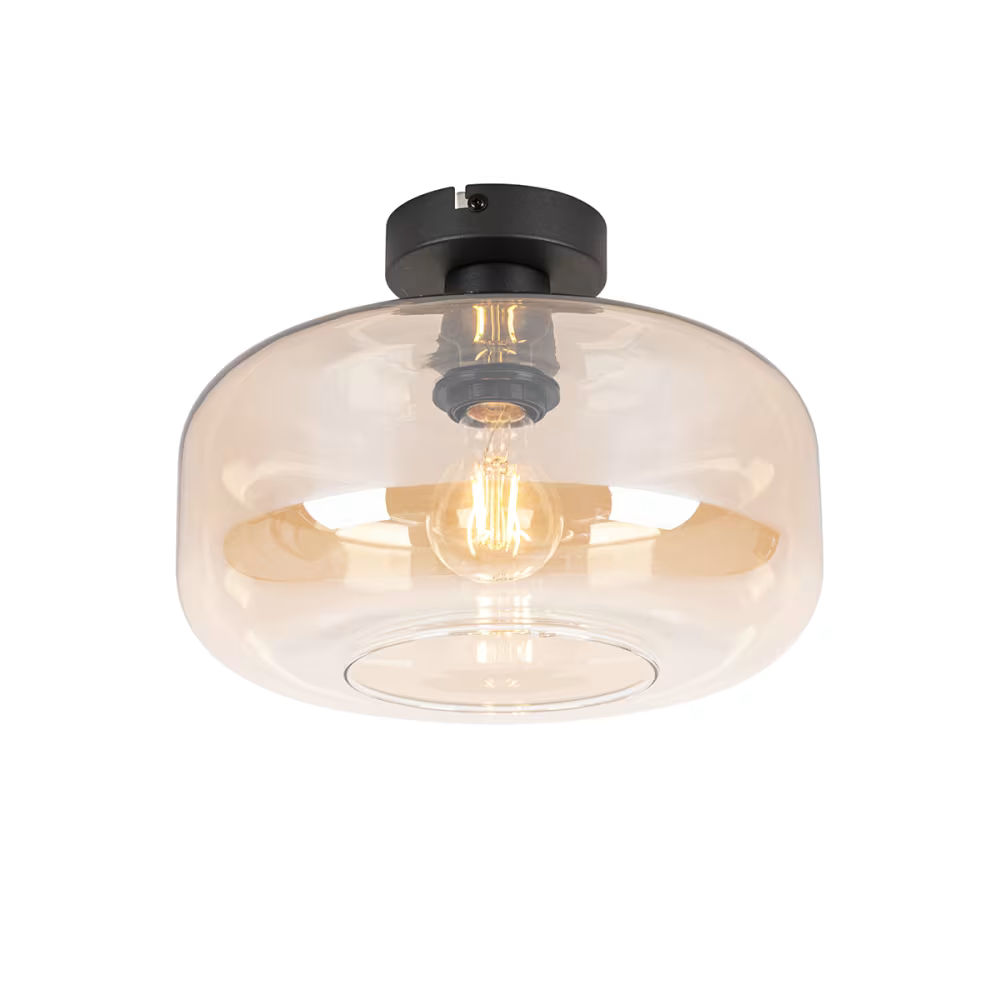 plafonnier en verre