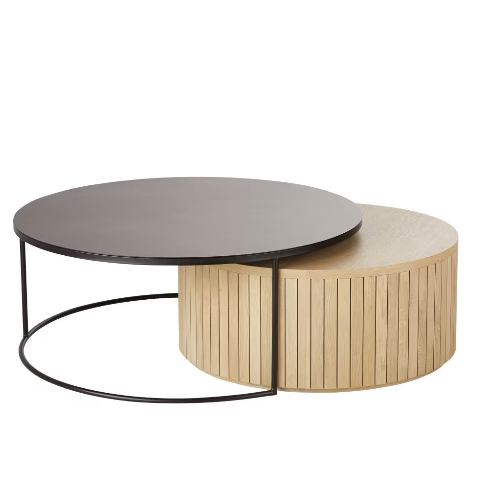 Tables gigognes rondes Boldin