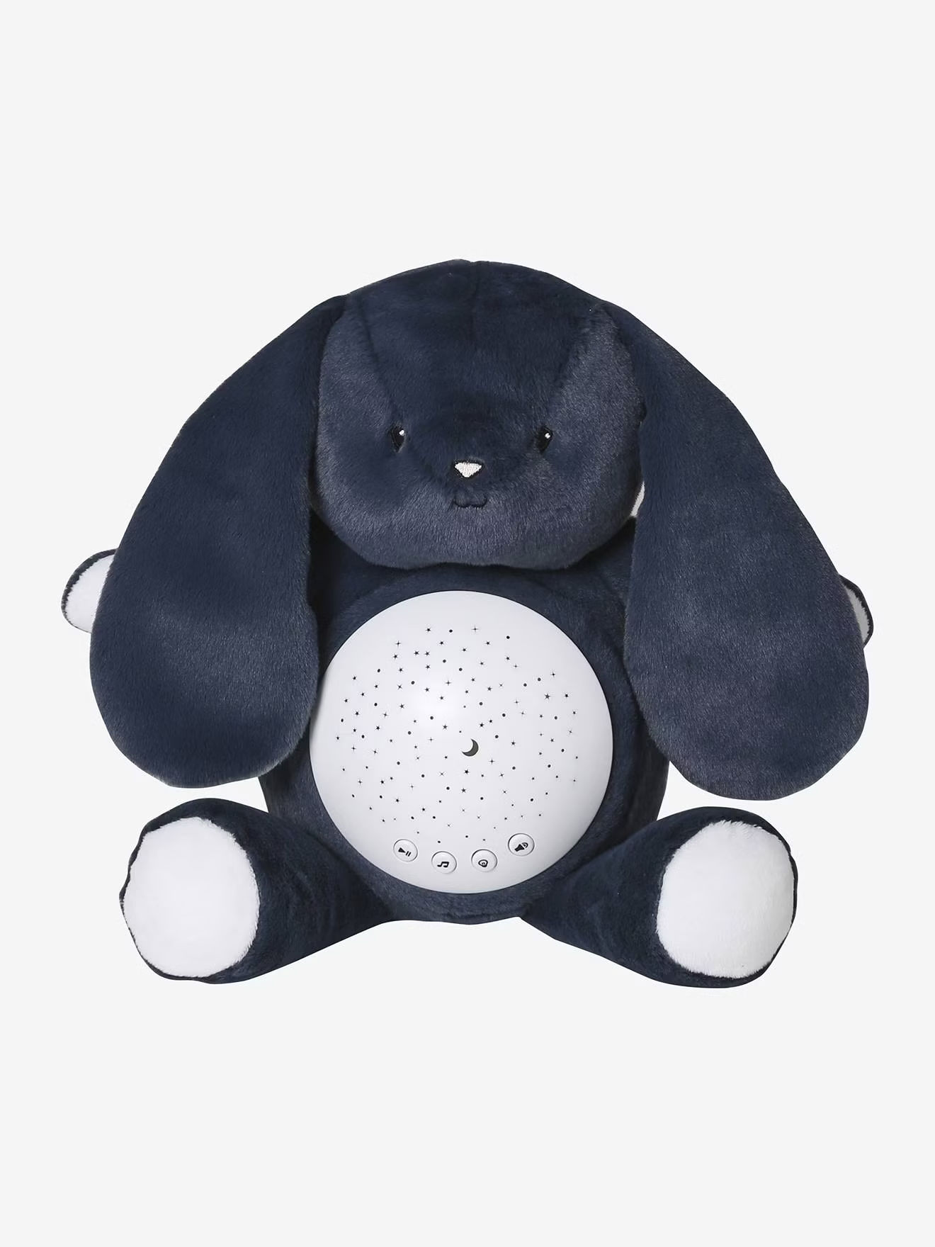Veilleuse peluche projecteur d'étoiles lapin