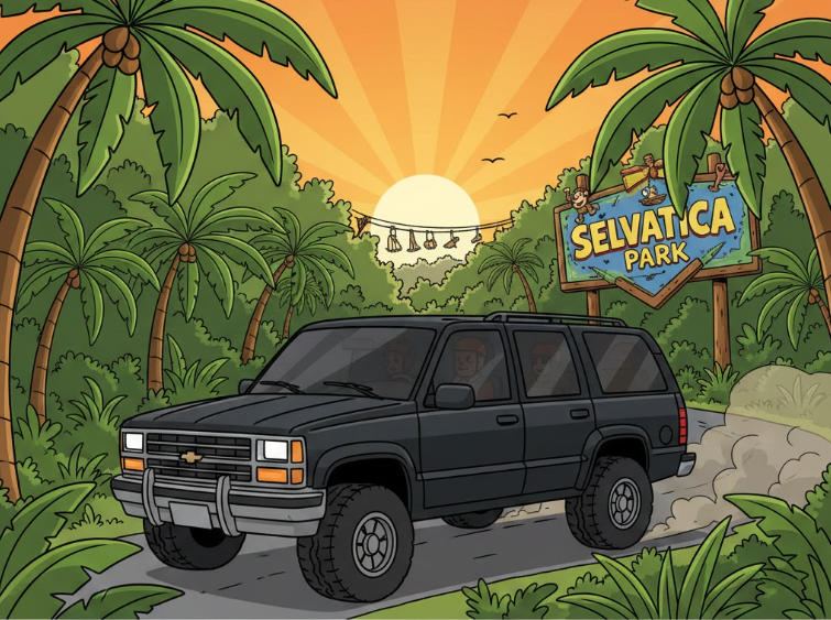 CANCUN AIRPORT TRANSFER TO SELVATICA PARK