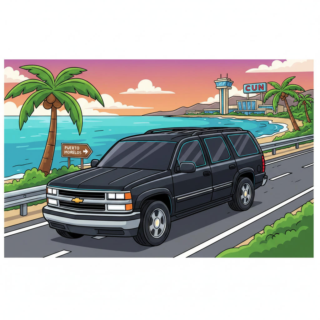 Cheap transfers from Cancun to Puerto Morelos