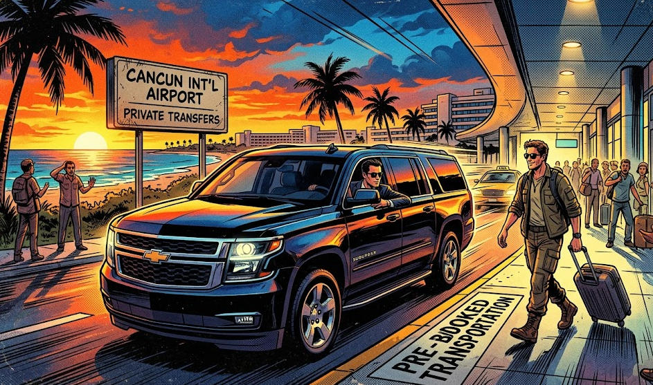 Los mejores servicios de transporte desde el aeropuerto de Cancun puerta a puerta