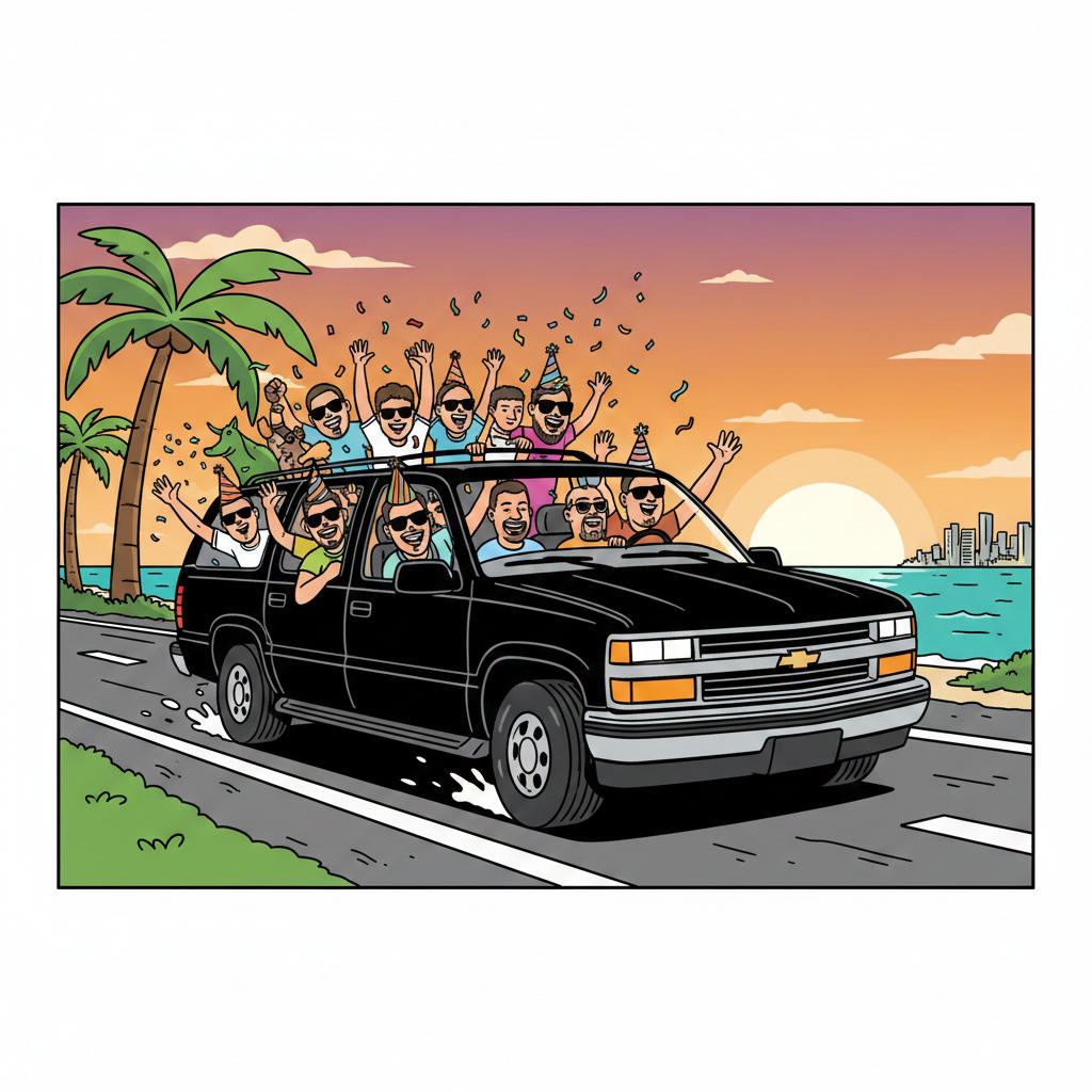 Transporte para Bachelor Party Cancun de Lujo