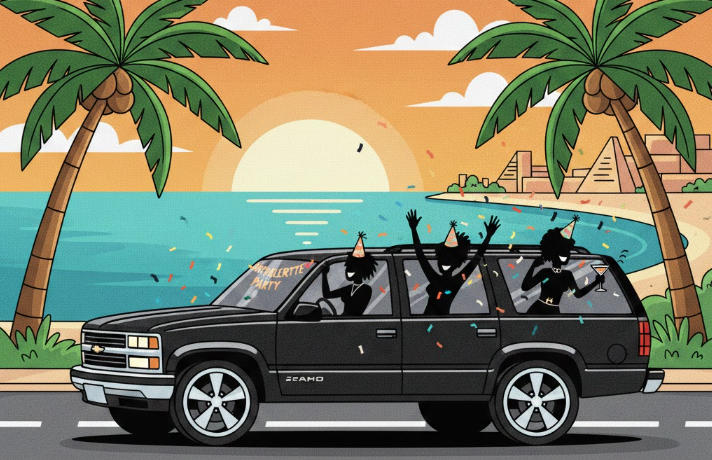 BOOK YOUR BACHELORETTE PARTY SHUTTLE CANCUN NOW