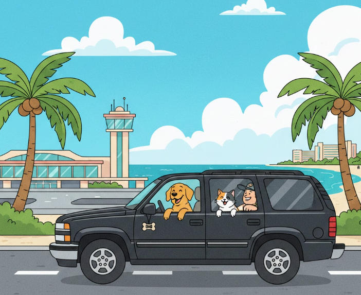 Pet friendly transport Cancun airport seguro y rapido