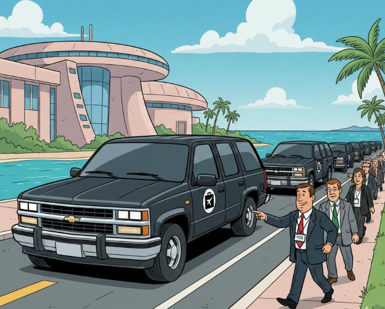 CORPORATE TRANSPORT FOR CONVENTIONS