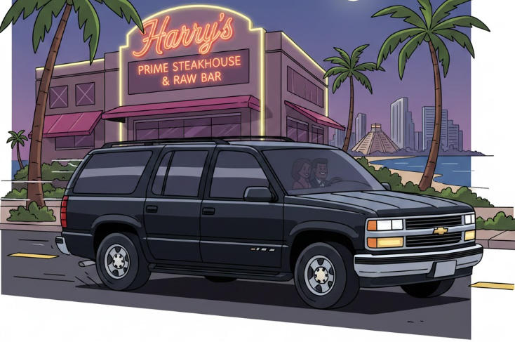 TRASLADO CENA HARRYS CANCUN VIP