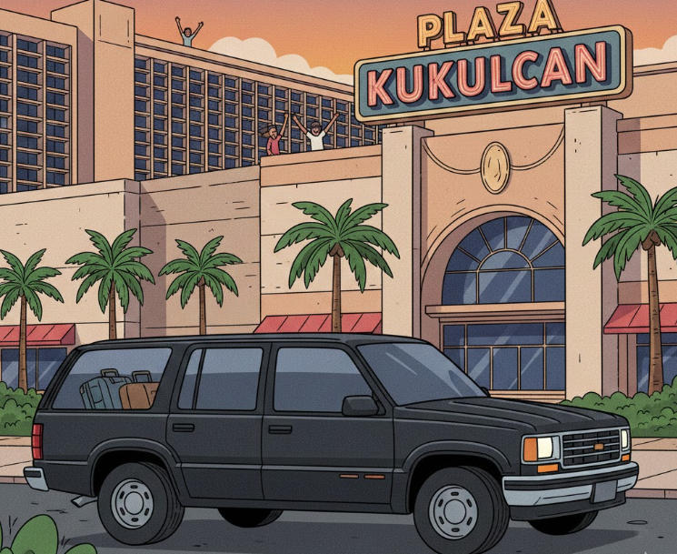 SAFE TAXI FROM HOTEL TO PLAZA KUKULCAN