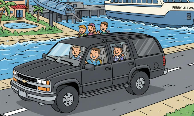 TAXI HOTEL TO FERRY JETWAY