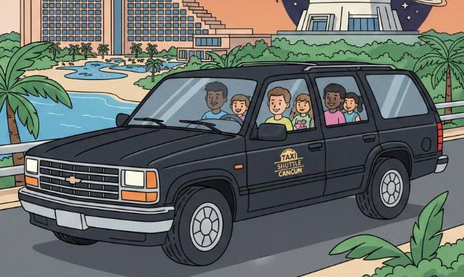 Transporte hotel a Planetario Cancun rapido y seguro