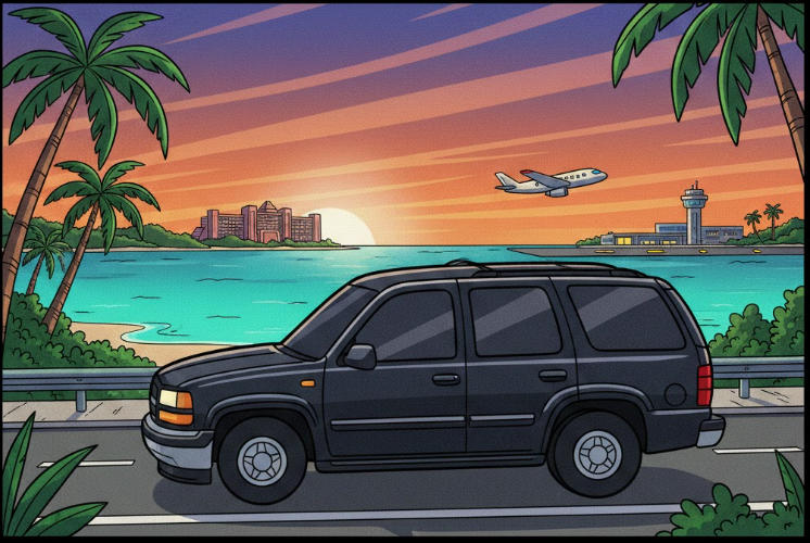 TAXI HOTEL XCARET TO CANCUN AIRPORT RETURN