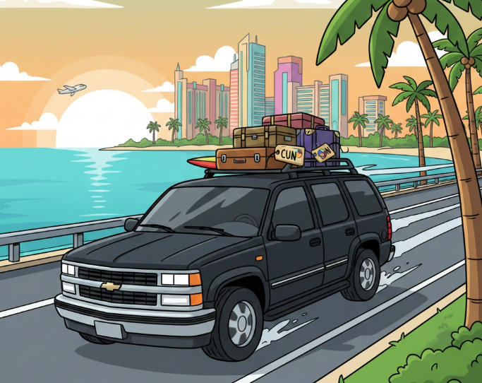 Precios de Taxi Aeropuerto Cancun a Zona Hotelera