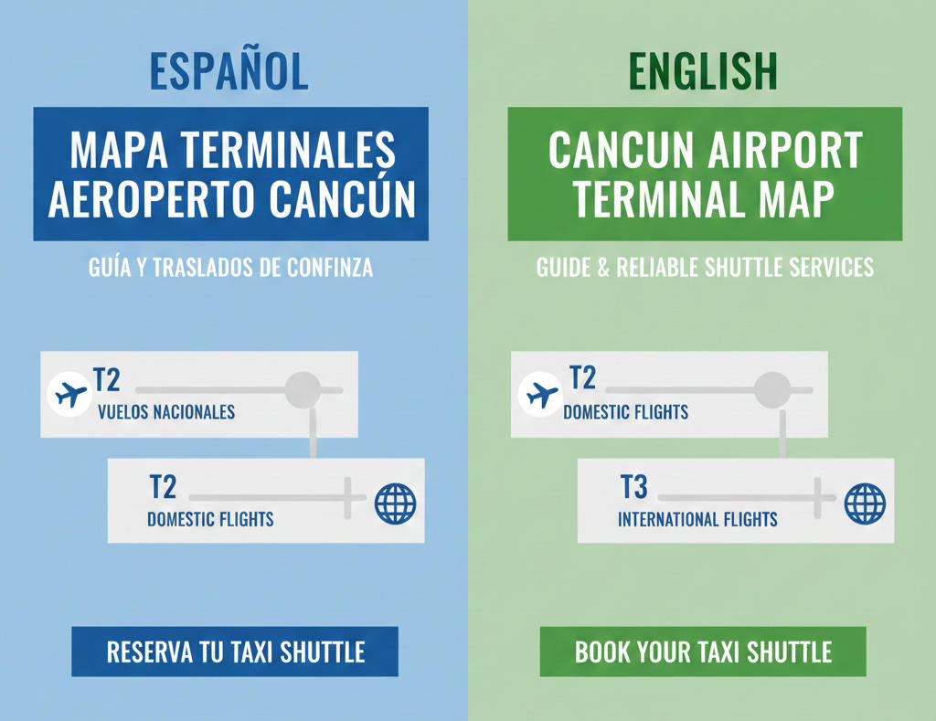 Cancun Airport Terminal Map: Guide & Reliable Shuttle Services