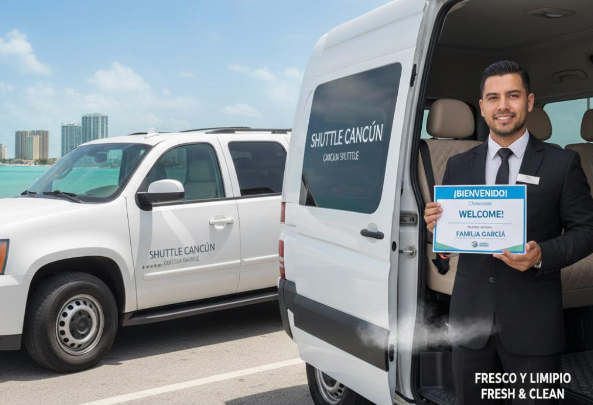 CANCUN SHUTTLE LEATHER SEATS THE LUXURY YOU DESERVE