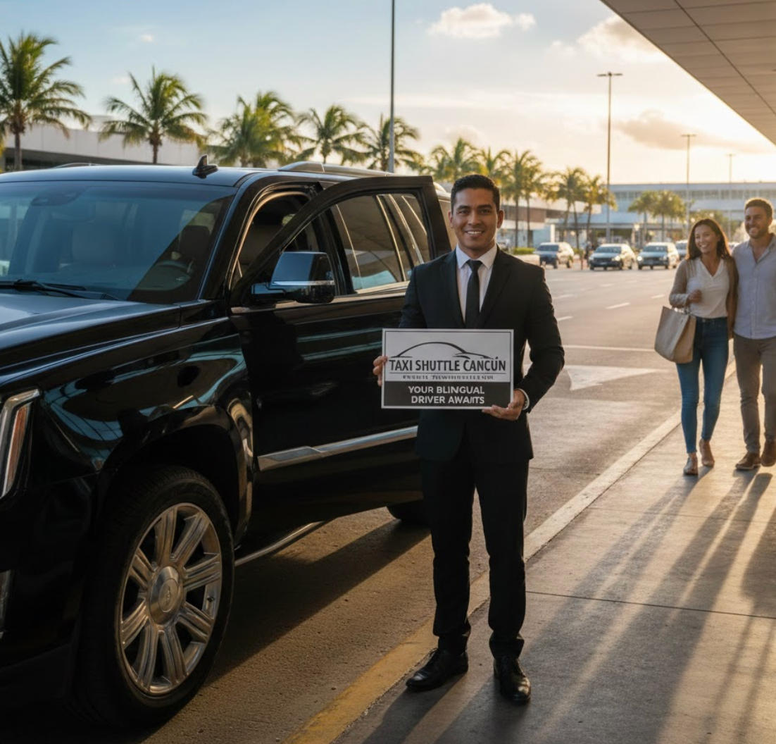 TRANSPORTE PRIVADO CANCUN CON CHOFER BILINGUE