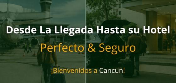 Ekab Shuttles private van arriving directly at your hotel entrance in Cancun or Riviera Maya – door-to-door service