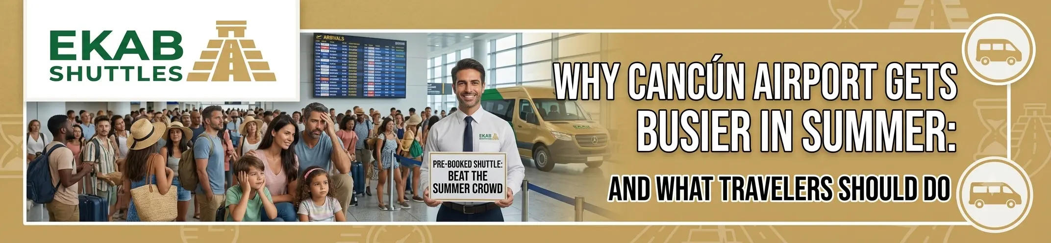 Why Summer Is Peak Season at Cancún International Airport