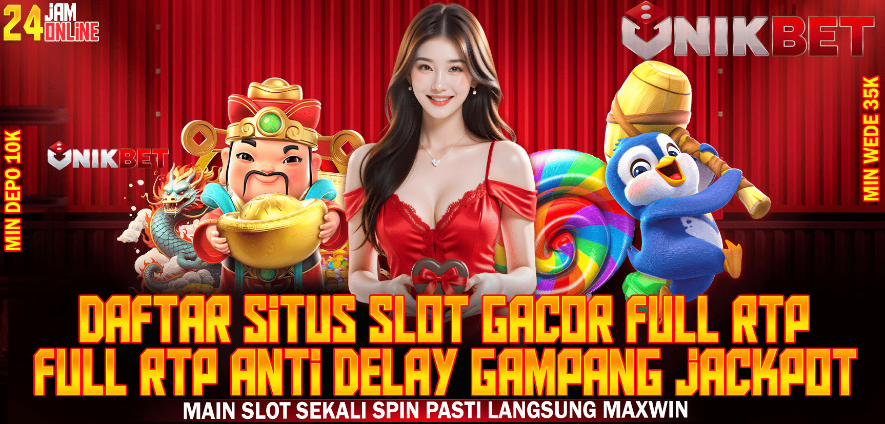 Ilustrasi UNIKBET — tampilan aplikasi