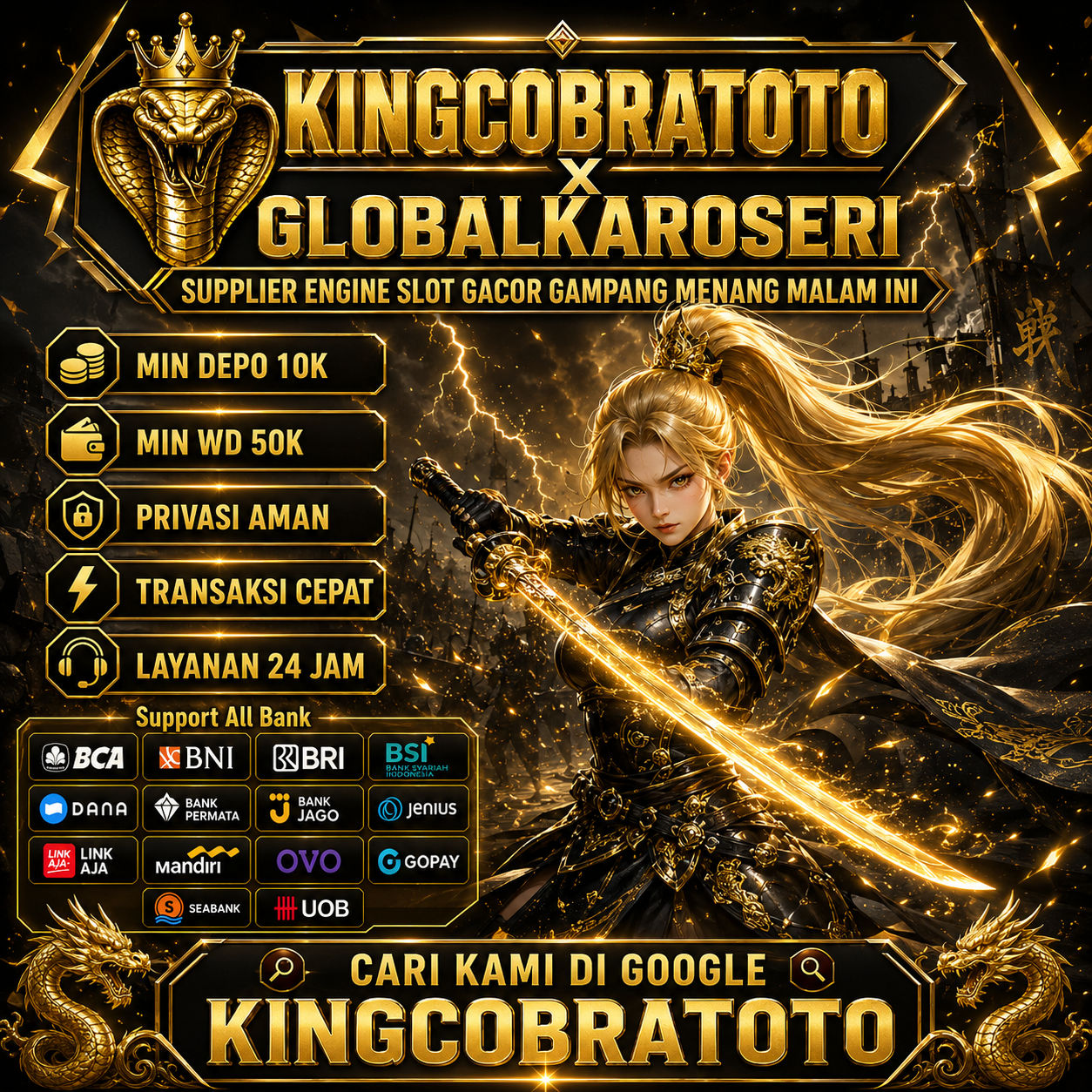 KINGCOBRATOTO x Globalkaroseri Supplier Engine Slot Gacor Gampang Menang Malam Ini - WooCommerce eCommerce