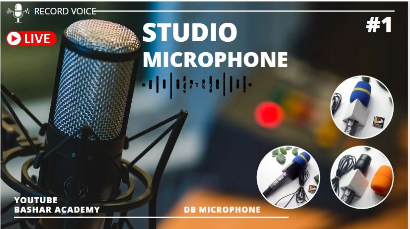 Micrphone studio setup in Bangladesh