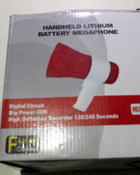 Handheld lithium battery megaphone