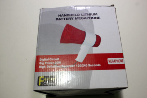 Handheld lithium battery megaphone