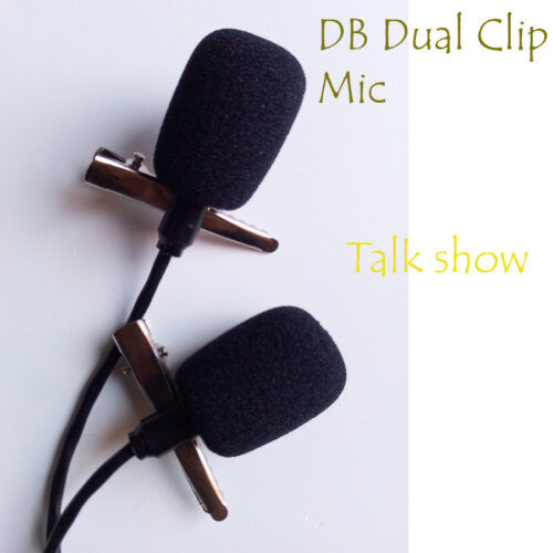 DB Dual Clip Mic