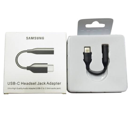 Samsung USB-C To Headset Jack Adapter White