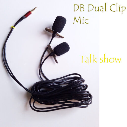 DB Dual Clip Mic